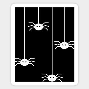 Scary Spiders Pattern Sticker
